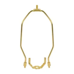Light Duty Harp For Table And Floor Lamps - 11 Inches In Brass Finish