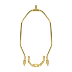 Heavy Duty Harp For Table And Floor Lamps - 9 Inches In Brass Finish