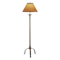 Penny-Foot Floor Lamp With Conic Shade