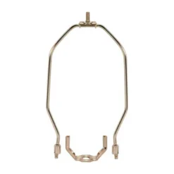 Heavy Duty Harp For Table And Floor Lamps - 9 Inches In Nickel Finish
