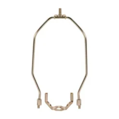 Heavy Duty Harp For Table And Floor Lamps - 10 Inches In Nickel Finish