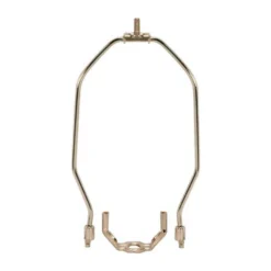 Heavy Duty Harp For Table And Floor Lamps - 8 Inches In Nickel Finish