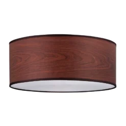 Acrylic Paper Drum Lamp Shade With Spider Assembly