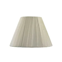 Clip-On Empire Pleated Opaque Lemon Lamp Shade