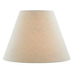 Grain Empire Fabric Lamp Shade With Spider Assembly