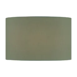 Green Drum Lamp Shade With Spider Assembly