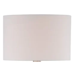 Lite Source Satin Chrome Floor Lamp With Drum Shade -Destination Lighting Shop P1539528.alt2zoom