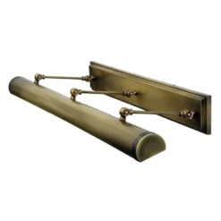 House Of Troy Steamer Antique Brass / Mahogany Bronze LED Picture Light