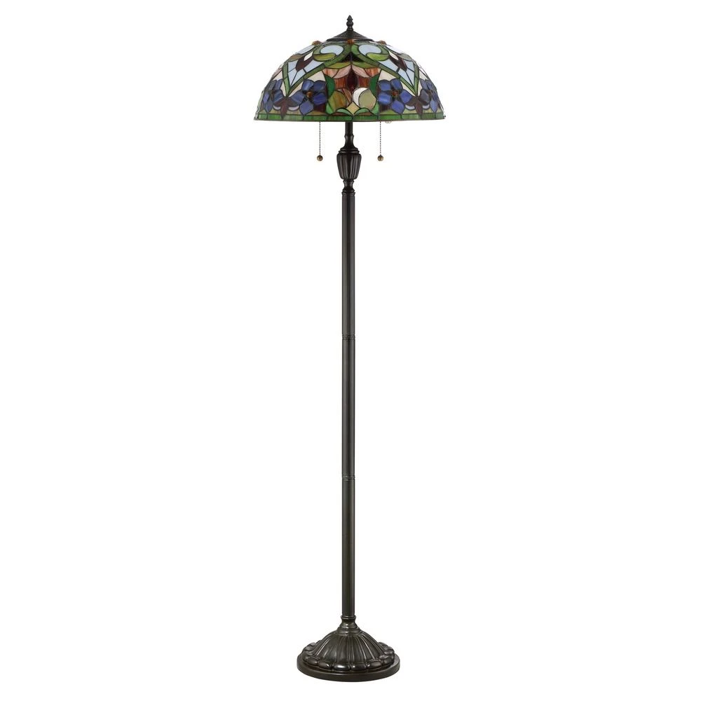 Violets Vintage Bronze Floor Lamp By Quoizel Lighting 3 Violets Vintage Bronze Floor Lamp By Quoizel Lighting - Image 3