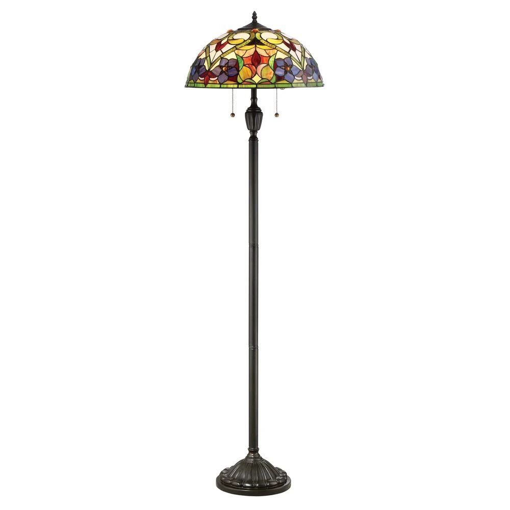 Violets Vintage Bronze Floor Lamp By Quoizel Lighting 1 Violets Vintage Bronze Floor Lamp By Quoizel Lighting