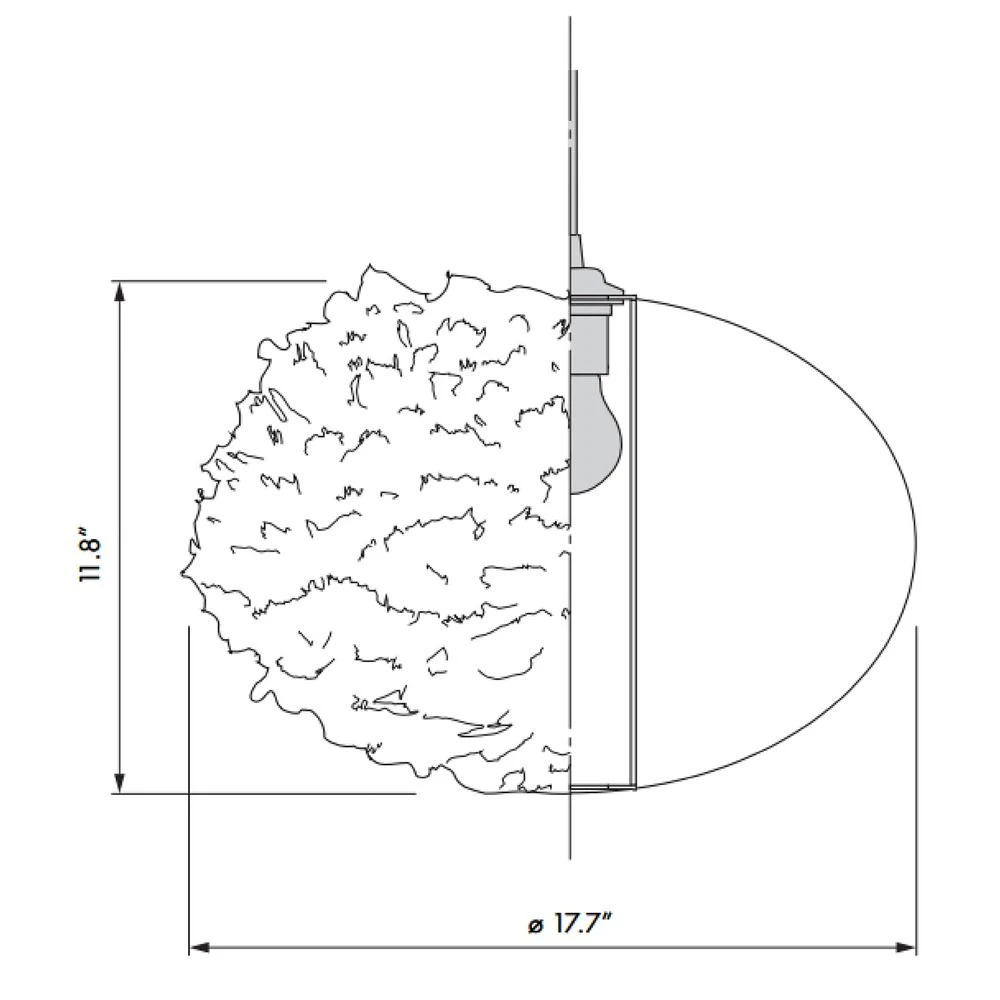 Umage Black Floor Lamp With White Abstract Feather Shade 2 Umage Black Floor Lamp With White Abstract Feather Shade - Image 2