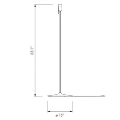 Umage Black Floor Lamp With White Abstract Feather Shade 7 Umage Black Floor Lamp With White Abstract Feather Shade -Destination Lighting Shop P2007941.dimzoom