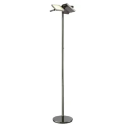 Lite Source Lampard Gun Metal LED Floor Lamp