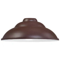 Bronze W/copper Flecks Bowl / Dome Lamp Shade