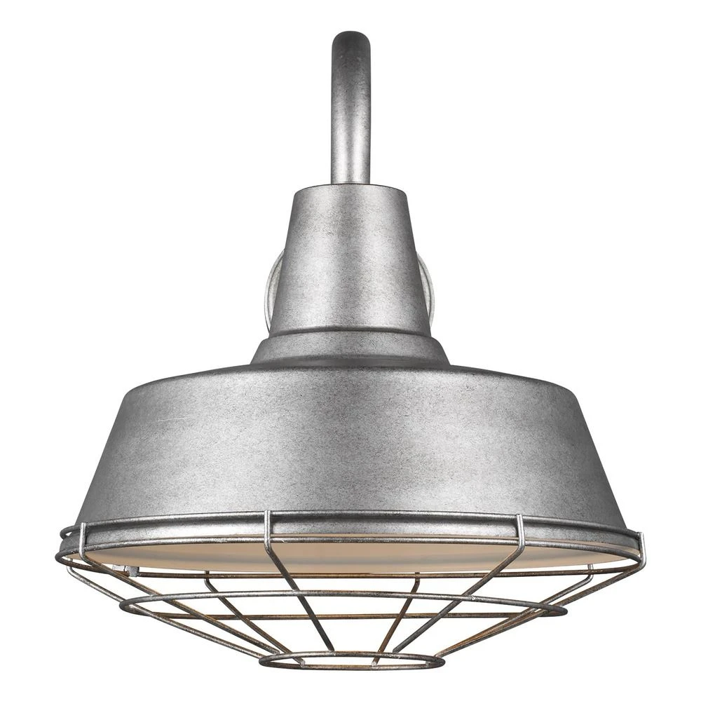 Barn Light Large Cage In Weathered Pewter By Visual Comfort Studio 3 Barn Light Large Cage In Weathered Pewter By Visual Comfort Studio - Image 3