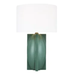 Lauren Ralph Lauren William 27.25-Inch Matte Green LED Table Lamp By Visual Comfort Studio