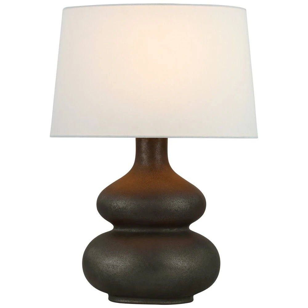 Chapman & Myers Lismore Lamp In Black Metallic By Visual Comfort Signature 1 Chapman & Myers Lismore Lamp In Black Metallic By Visual Comfort Signature