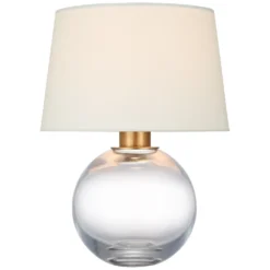 Chapman & Myers Masie Table Lamp In Clear Glass By Visual Comfort Signature