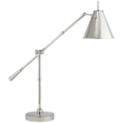 Thomas OBrien Goodman Table Lamp In Polished Nickel By Visual Comfort Signature