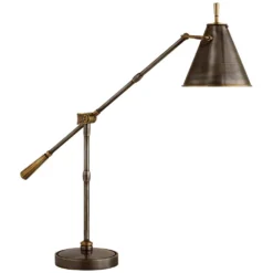 Thomas OBrien Goodman Table Lamp In Bronze & Brass By Visual Comfort Signature