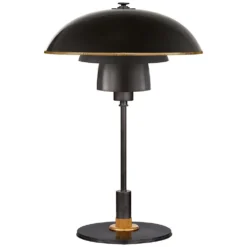 Thomas OBrien Whitman Desk Lamp In Bronze & Brass By Visual Comfort Signature