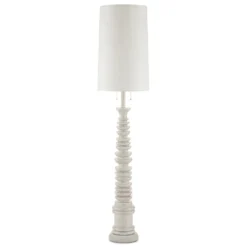 Malayan 80-Inch White Floor Lamp By Currey & Company 6 Malayan 80-Inch White Floor Lamp By Currey & Company -Destination Lighting Shop P2594700.alt1zoom