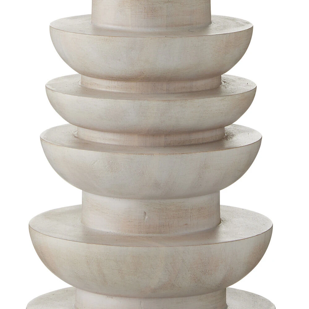 Malayan 80-Inch White Floor Lamp By Currey & Company 2 Malayan 80-Inch White Floor Lamp By Currey & Company - Image 2