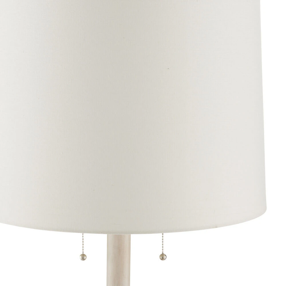 Malayan 80-Inch White Floor Lamp By Currey & Company 4 Malayan 80-Inch White Floor Lamp By Currey & Company - Image 4