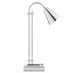 Symmetry Desk Lamp In Polished Nickel By Currey & Company 7 Symmetry Desk Lamp In Polished Nickel By Currey & Company -Destination Lighting Shop P2594704.alt3zoom
