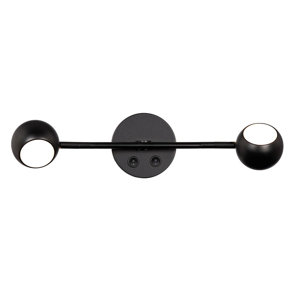 Duplex Double LED Task Light In Black By WAC Lighting 1 Duplex Double LED Task Light In Black By WAC Lighting