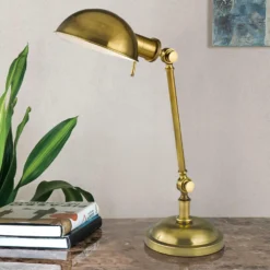 Girard Table Lamp In Vintage Brass By Hudson Valley Lighting