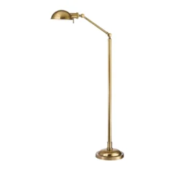 Girard Floor Lamp In Vintage Brass By Hudson Valley Lighting