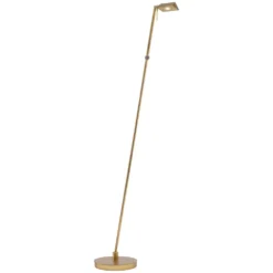 George's Reading Room LED Pharmacy Floor Lamp In Honey Gold By George Kovacs -Destination Lighting Shop P840586.alt1zoom